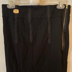 Authentic Roberto Cavalli Class Zipper Skirt - Black